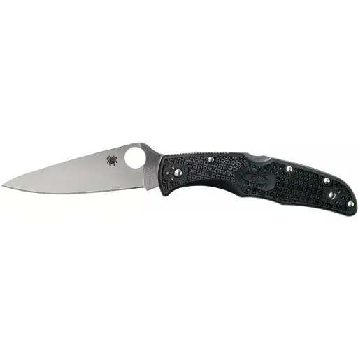 Нож Spyderco Endura 4 Lightweight Flat Ground Black