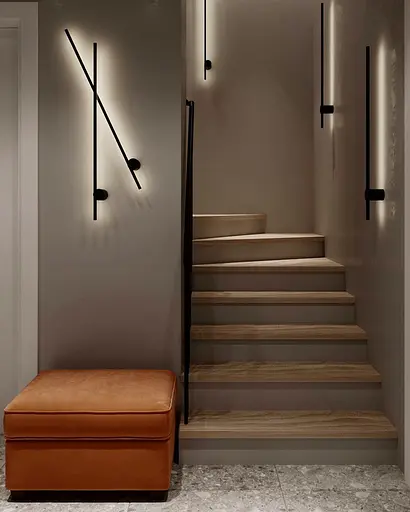 Настінний світильник Skarlat RWLB100 7W BK 4000K - фото 5