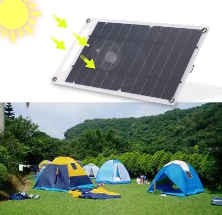 Одинарная солнечная панель L1658 8W + USB Зарядное устройство - фото 3