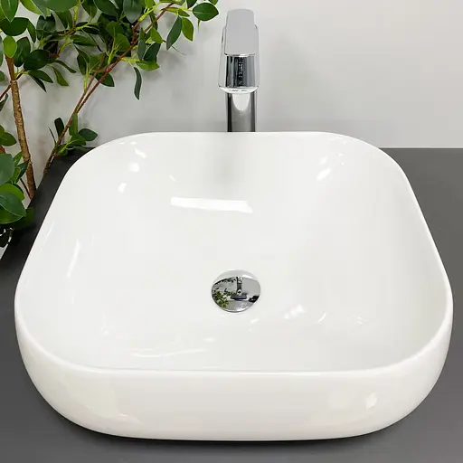 Умивальник VBI Tricase white накладний VBI-015800, Білий - фото 5