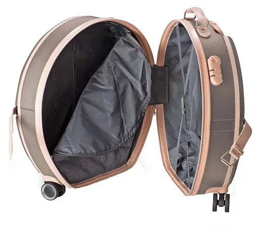 Чемодан Semi Line 24" (M) Brown/Pink Cream (T5673-3) (DAS302679) - фото 2