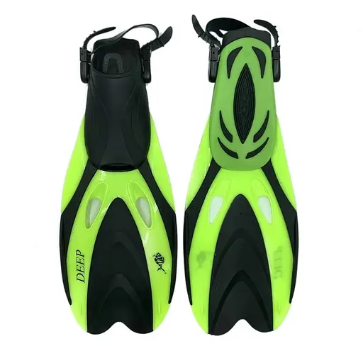 Ласти з відкритою п'ятою DLV Deep NE-66-43-46-Y розмір L/XL 43-46 салатові - фото 2
