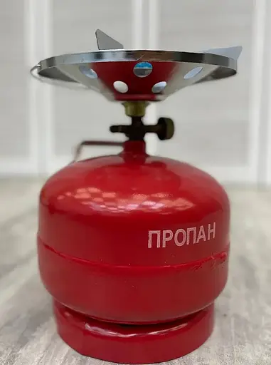 Газовый кемпинговый комплект Горелка и баллон 5 л Intertool К1 GS-0005