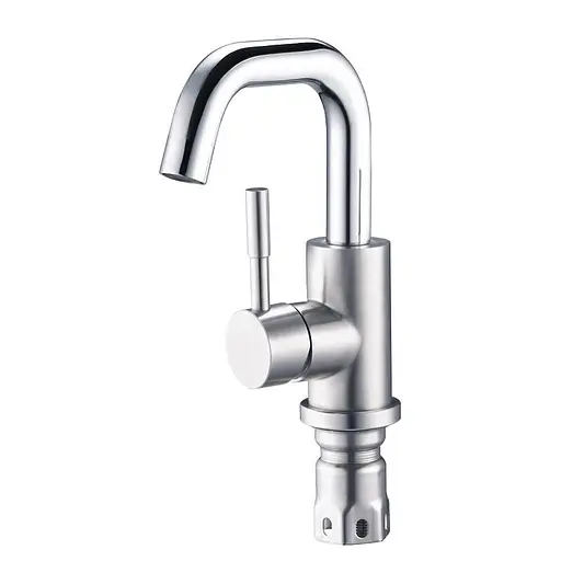 Змішувач для кухні Zegor SAP1-A090 нержавіюча сталь 30412 - фото 2