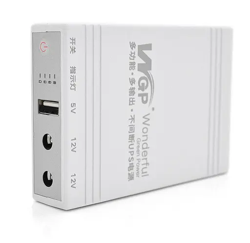 UPS ДБЖ безперебійне живлення для роутера/комутатора/PON WGP 5V/12V/12V, 1A, 8800mAh - фото 2