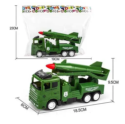 Машинка K 188-15 D "Військова техніка", інерція, в пакеті (6965452111503) - фото 2