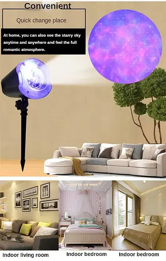 Проекційна лампа для зовнішнього/внутрішнього середовища - фото 2