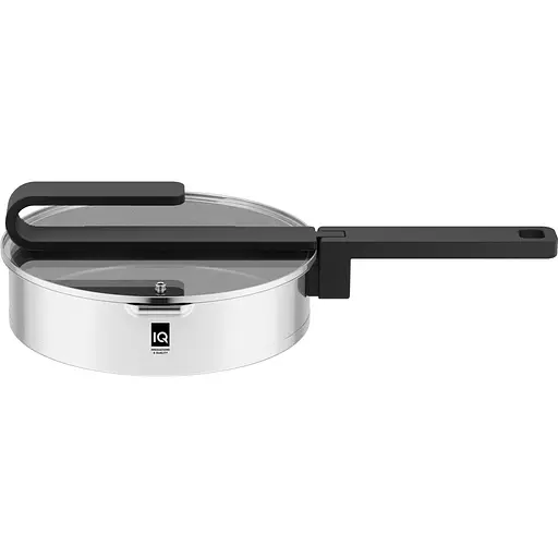 Сковорода IQ Be Smart з кришкою 24 см нержавіюча сталь (IQ-1153-24)