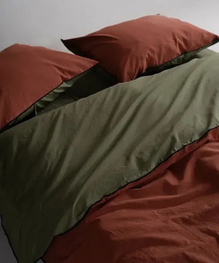 Постільна білизна Essualte Capulet Olive-Autumn Варена Бавовна Limasso pbe0051950 - фото 2