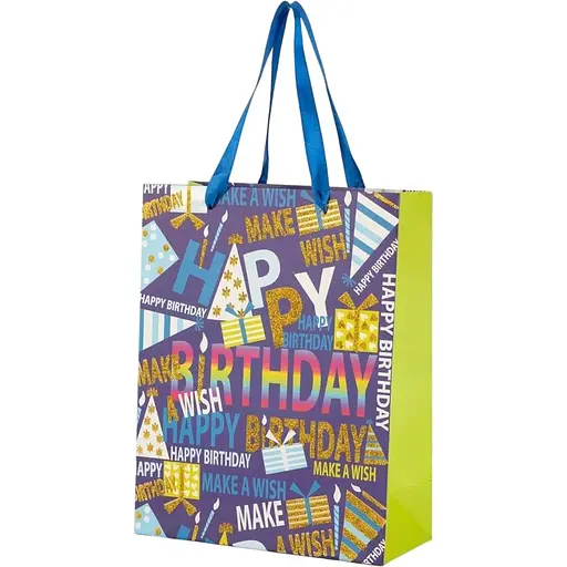 Пакет подарунковий JC121067 Синій - фото 1