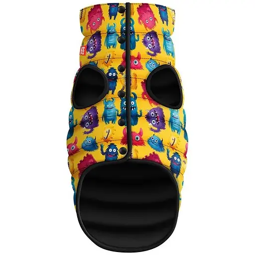 Курточка для собак Waudog Clothes рисунок Мохнатые монстры XS30 В 43-46 см С 27-30 см [CD]