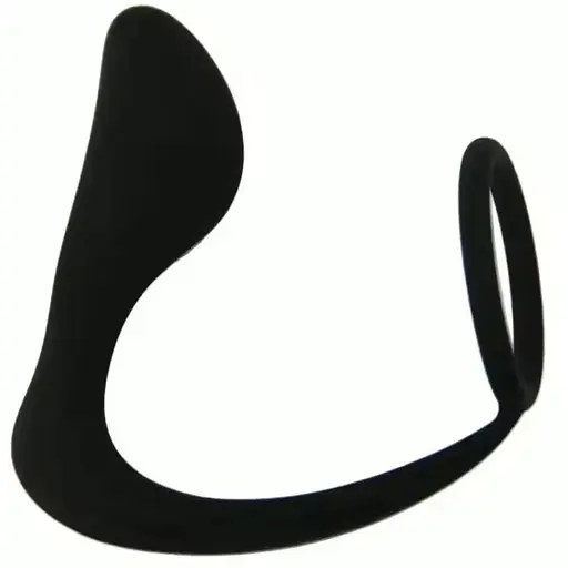 Масажер для простати з кільцем ерекції, стимулятор для простати з кільцем - фото 1