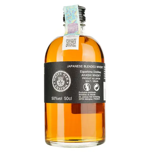 Віскі Akashi Meisei Deluxe Sherry Cask 50% 0.5 л в подарунковій упаковці - фото 3