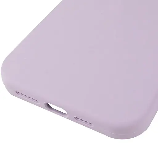 Чохол Epik Silicone Case AA Logo with MagSafe для Apple iPhone 15, 6.1 Бузковий/Lilac - фото 5