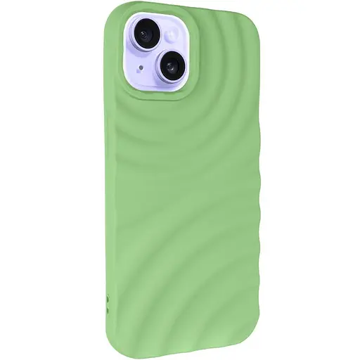 Чохол Epik TPU MonoWave для Apple iPhone 13/14, 6.1 Light Green