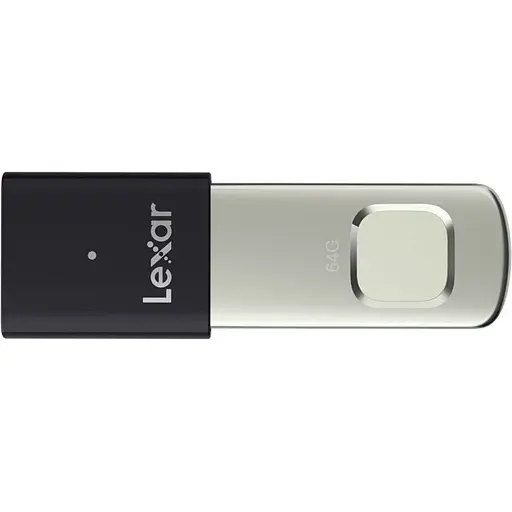 USB флэш-накопитель Lexar JumpDrive Fingerprint F35 Pro 64GB USB-A 3.2 (LJDF35P064G-RNBNG) [136846]