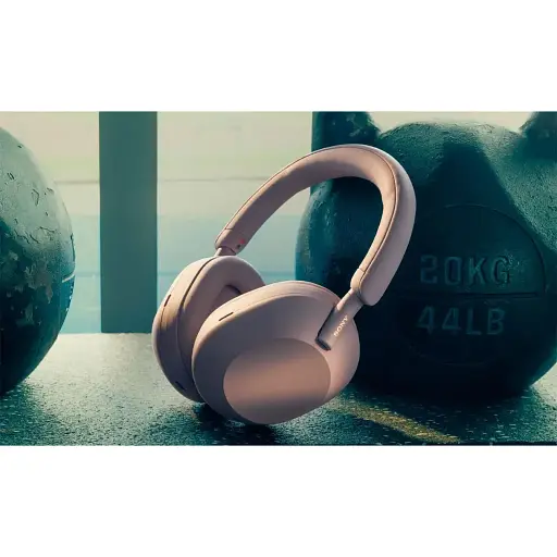 Наушники Sony Over-ear WH-1000XM5 BT 5.2 ANC Hi-Res AAC LDAC Wireless Mic розовая - фото 4