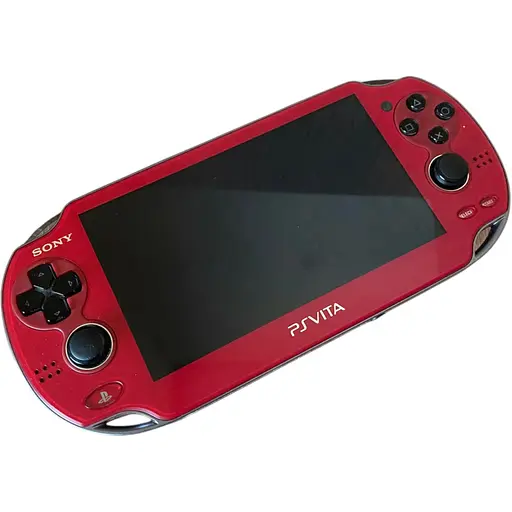 Портативная приставка Playstation Vita Fat (Красная) 64 ГБ + 25 игр