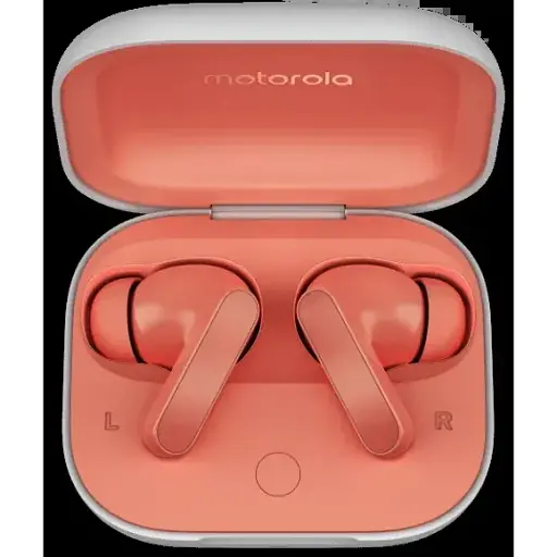 Наушники TWS Motorola Moto Buds 2024 (PG38C05750) Coral Peach UA - фото 2