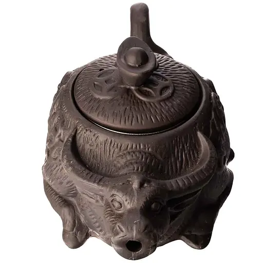 Ісинський чайник Буйвол багатства, 450 мл - Рудий - фото 7