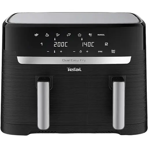 Мультипіч (аерофритюрниця) Tefal Dual Easy Fry EY9018 - фото 1