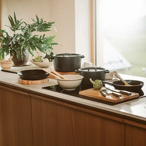 Кастрюля чугунная Fiskars Folken 6 л (1075697) - фото 7