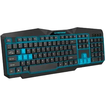 Клавиатура Esperanza Keyboard EGK201 Blue Black (EGK201BUA)