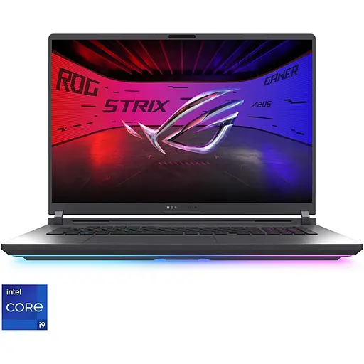 Ноутбук Ігровий ASUS ROG Strix G18 G815LP з процесором Intel Core Ultra 9 275HX pana la 5.4GHz, 18'', 2.5K WQXGA, 240Hz, IPS, 32GB DDR5 RAM, 1TB SSD, NVIDIA® 11 Home, Eclipse сірий