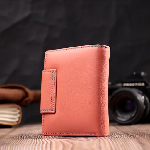 Кожаный женский кошелек ST Leather 9х12х1.5 см acs0028359 - фото 8