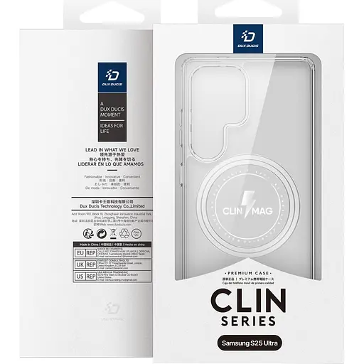 Чохол Dux Ducis Clin Mag with MagSafe для Samsung Galaxy S25 Ultra Transparent [134548] - фото 5