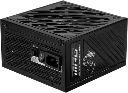 Блок питания MSI MPG GS 850W 80+ Gold (MPG A850GS PCIE5) - фото 2