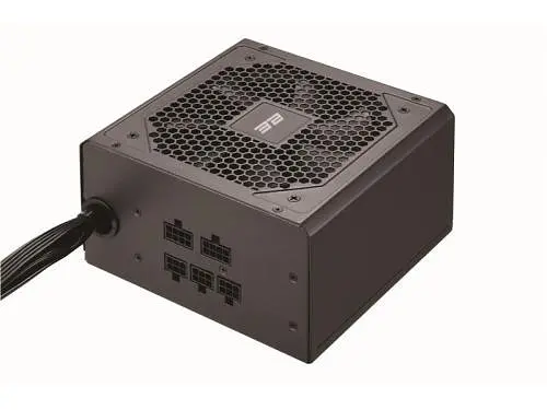 Блок питания 750 Вт, 2E Solid Power, черный, полумодульный, 80+ Bronze, Active PFC, 120 мм, 3xMolex/6xSATA/4xPCI-E 6+2-pin - фото 1