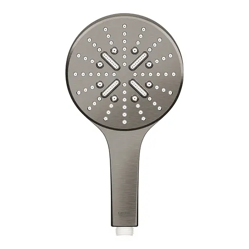 Ручний душ 3 режими струменя Grohe Rainshower Smartactive 130 26574AL0, Графит - фото 2