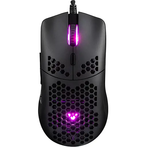 Мышка Modecom Shinobi 3360 Volcano, игровая, 12000dpi., 6кн., черная