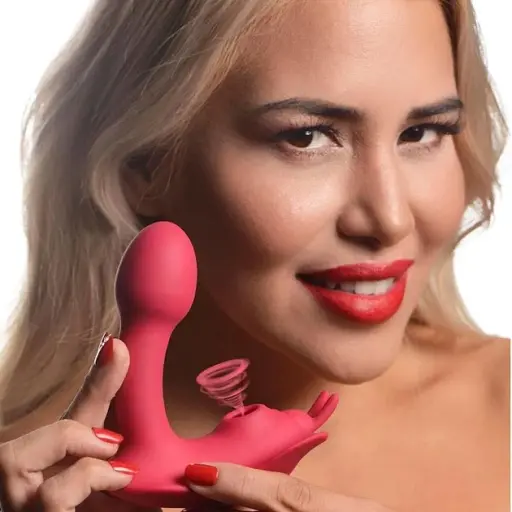 Вибратор-бабочка I’MCUM Bonnie Розовый (IM-KCD207) - фото 3