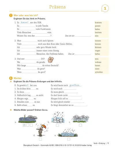 Ubungsbuch Deutsch Grammatik A2/В2 - фото 3