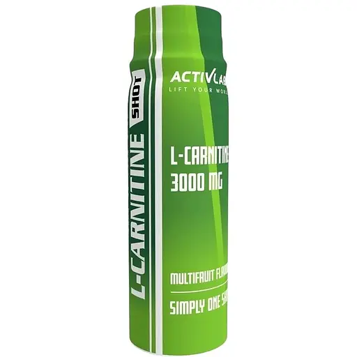 Жидкий карнитин ActivLab L-Carnitine 3000 Shot, 80 мл - Мультифрут