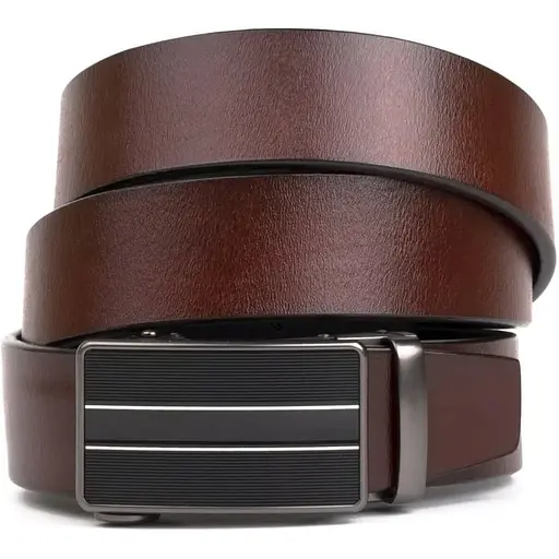 Ремінь шкіряний Vintage чоловічий 119х3,4 см acs0018154 - фото 1