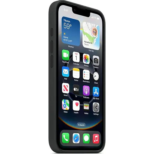 Чехол Silicone Case для Apple iPhone 16e Black AA [136628] - фото 3