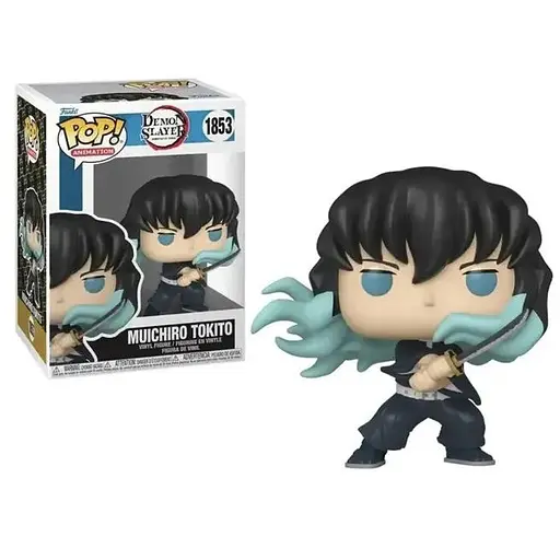 Коллекционная фигурка Funko Pop Клинок рассекающий демонов Муичиро Токито Demon Slayer Muichiro Tokito 10 см - фото 1