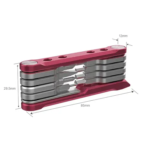 Мультитул Ulanzi Vijim Folding Tool Set With Screwdrivers And Wrenches (C035GBB1 CM029) - фото 3