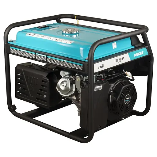 Бензиновий генератор Sigma 6.0/6.5 кВт, однофазний, ручний/електро запуск, з виведенням під АВР (5710331) - фото 5
