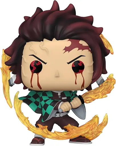 Фігурка Funko Pop Клинок, що розсікає демонів Танджиро Demon Slayer Tanjiro 10 см DS TK 1748 - фото 2