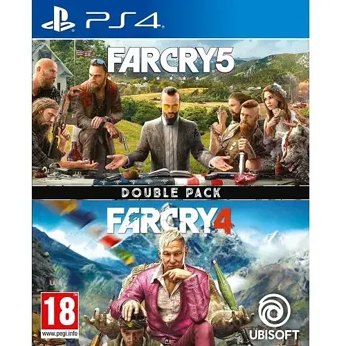 Игра Far Cry 4 + Far Cry 5 (русская версия) (PS4)