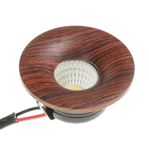 Світильник меблевий точковий Brille LED-199/3W NW RED Wood 36-197 - фото 5