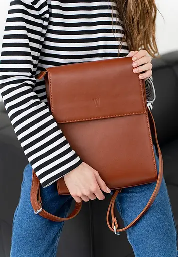 Женский рюкзак Tammy коньяк - фото 5