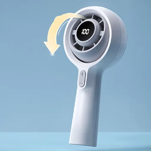 Портативний вентилятор з PowerBank Portable Handheld Fan (GXF06) - фото 5