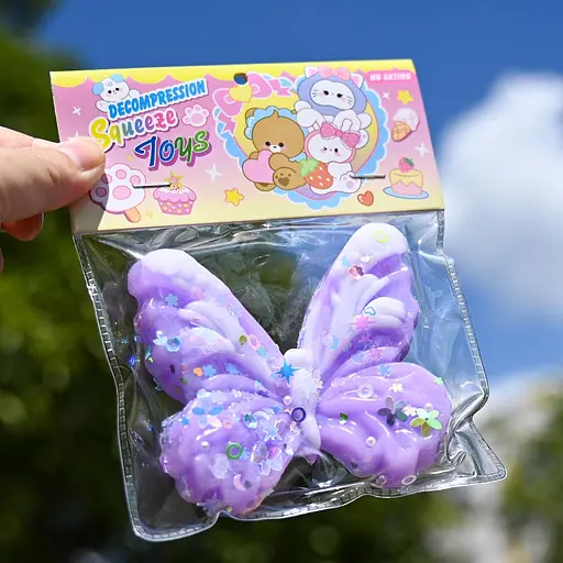 Антистрес Метелик, блискітки, C70649 (В асортименті) - фото 3