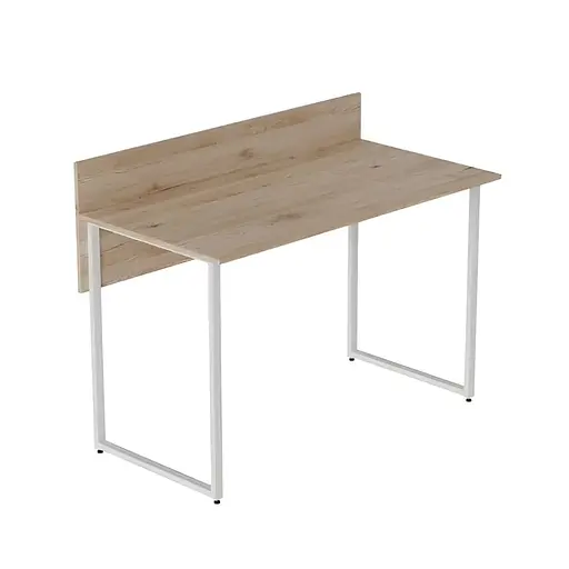 Компьютерный стол Ferrum-decor Скай 75x120x70 белый ДСП Дуб Артизан 32мм (FRD-101109)