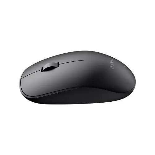 Миша бездротова Havit MS358GT, Black, USB 2.4GHz, оптична, 1200 dpi, 3 кнопки, до 10 м, 1xAA (HV-MS358GT) - фото 4